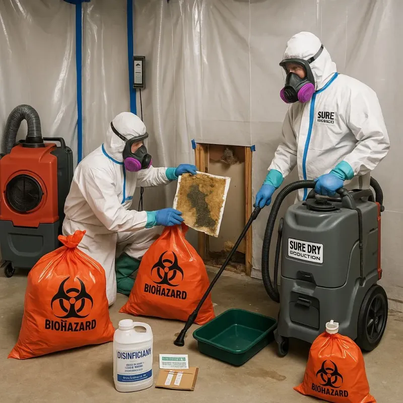Contaminated Water Handling Protocols process in Shreve, OH