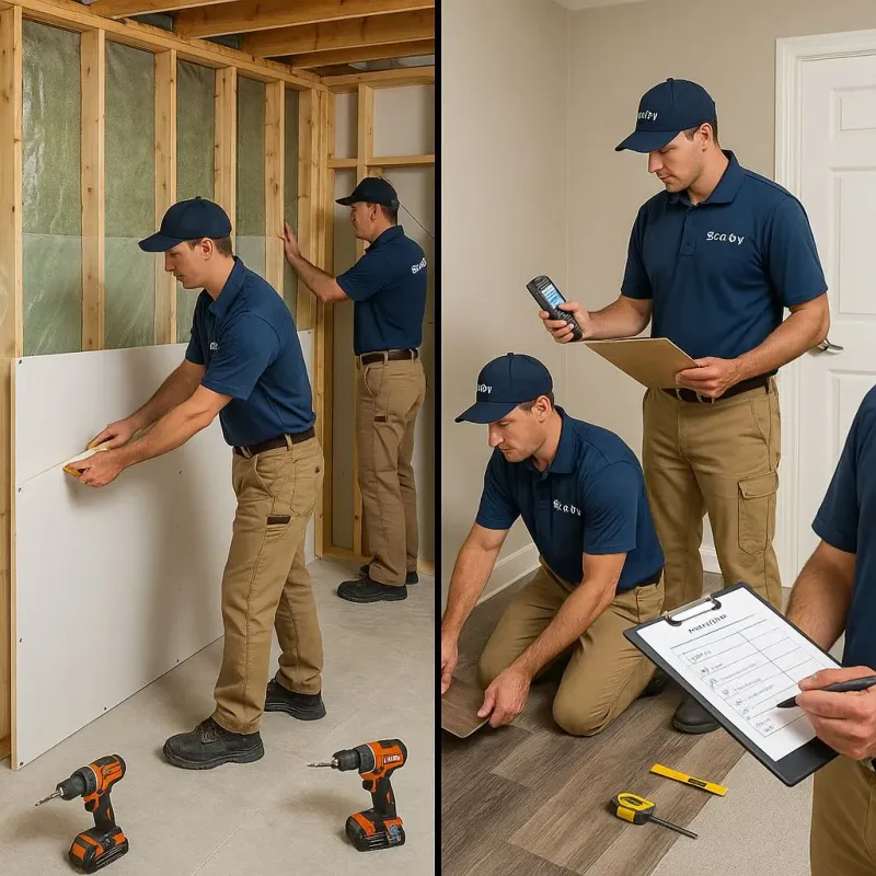 Repairs and Reconstruction process in Shreve, OH