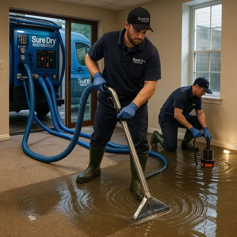 Water Extraction and Removal process in Shreve, OH
